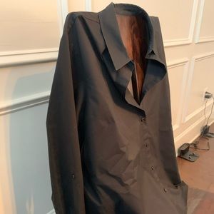 Black cotton long tunic